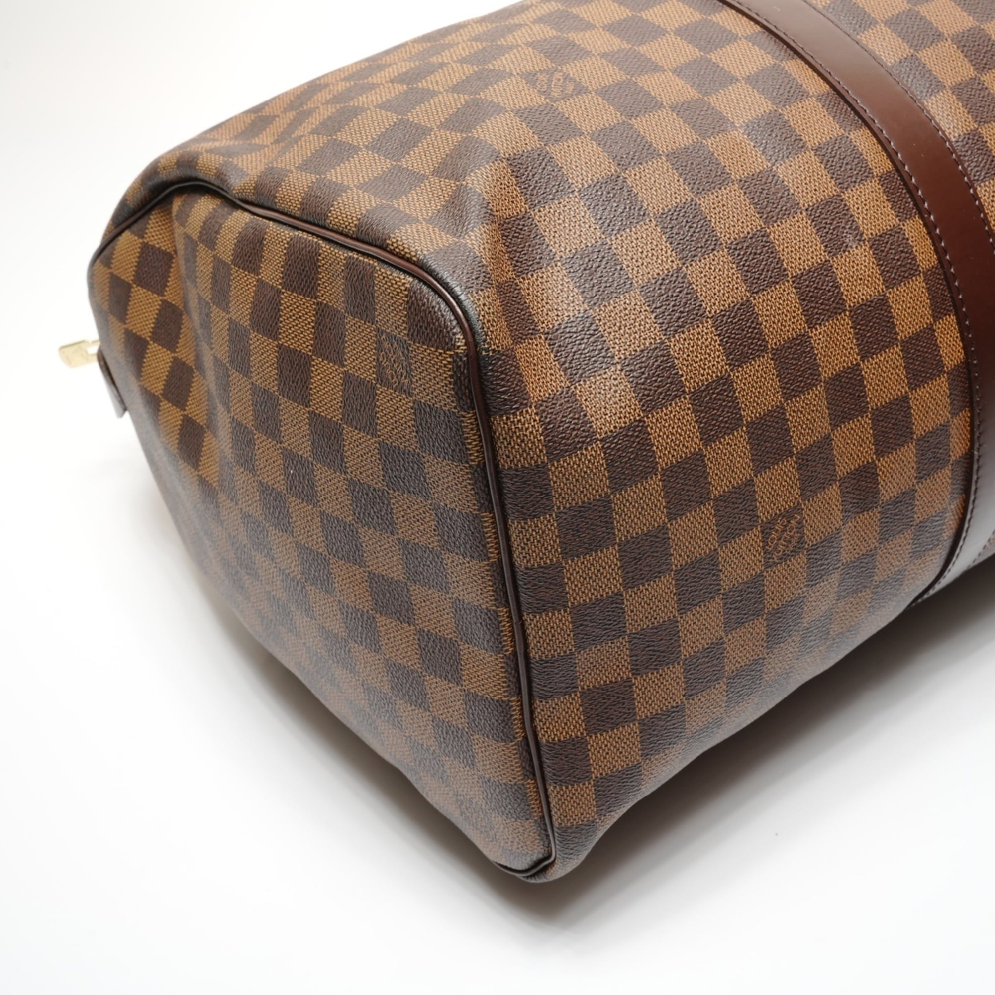 Louis Vuitton Brown Boston Bag