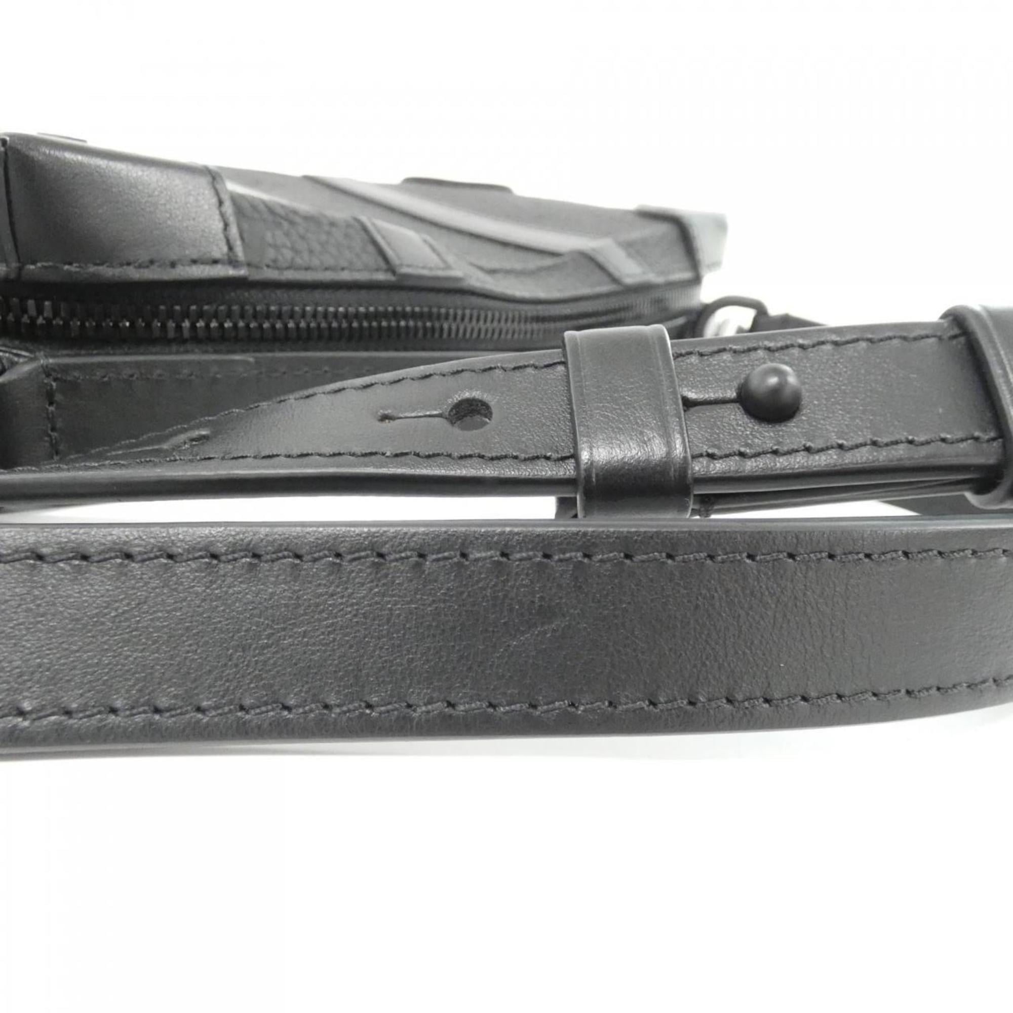 Louis Vuitton Taurillon Black Leather Shoulder Bag