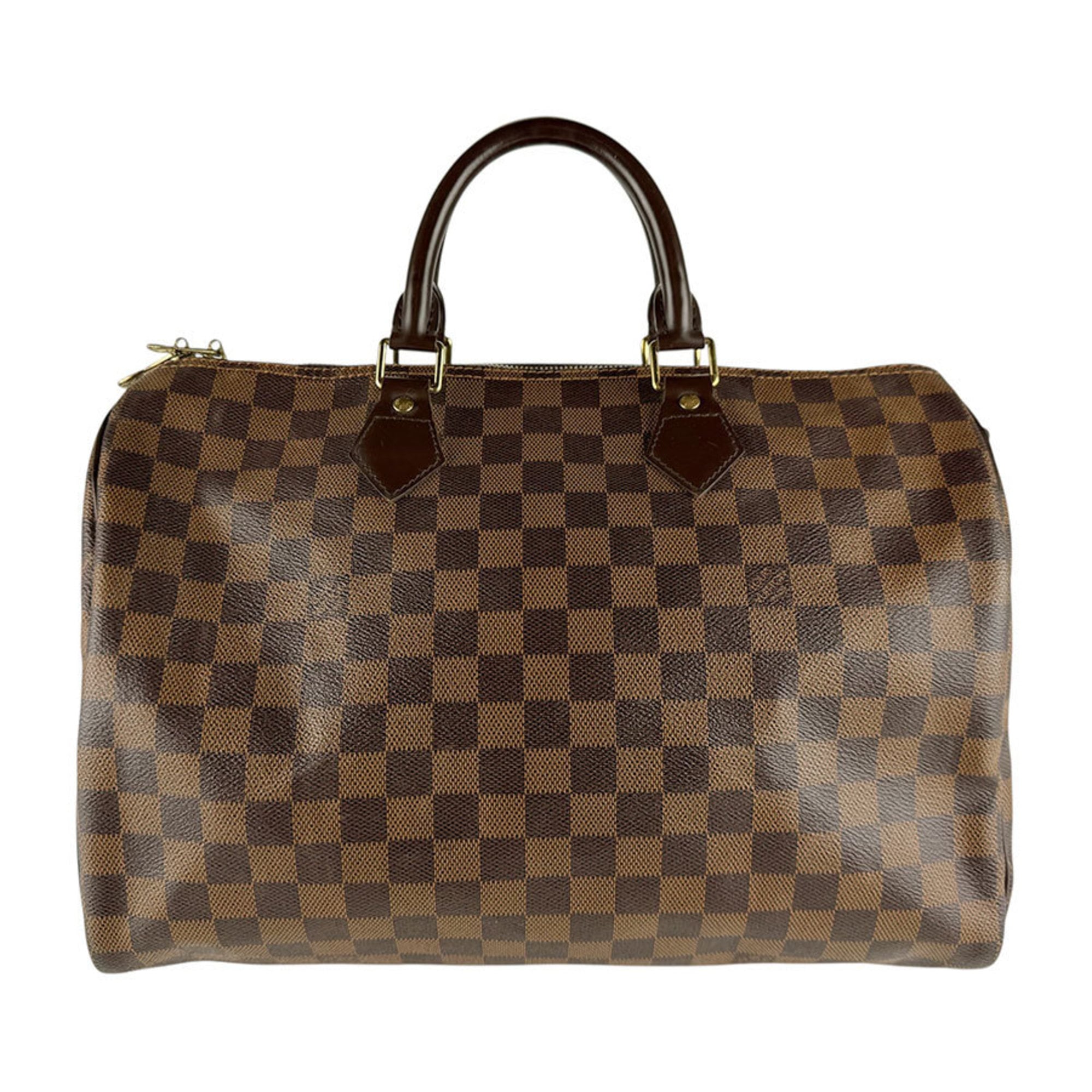 Louis Vuitton Ebene Damier Canvas Handbag