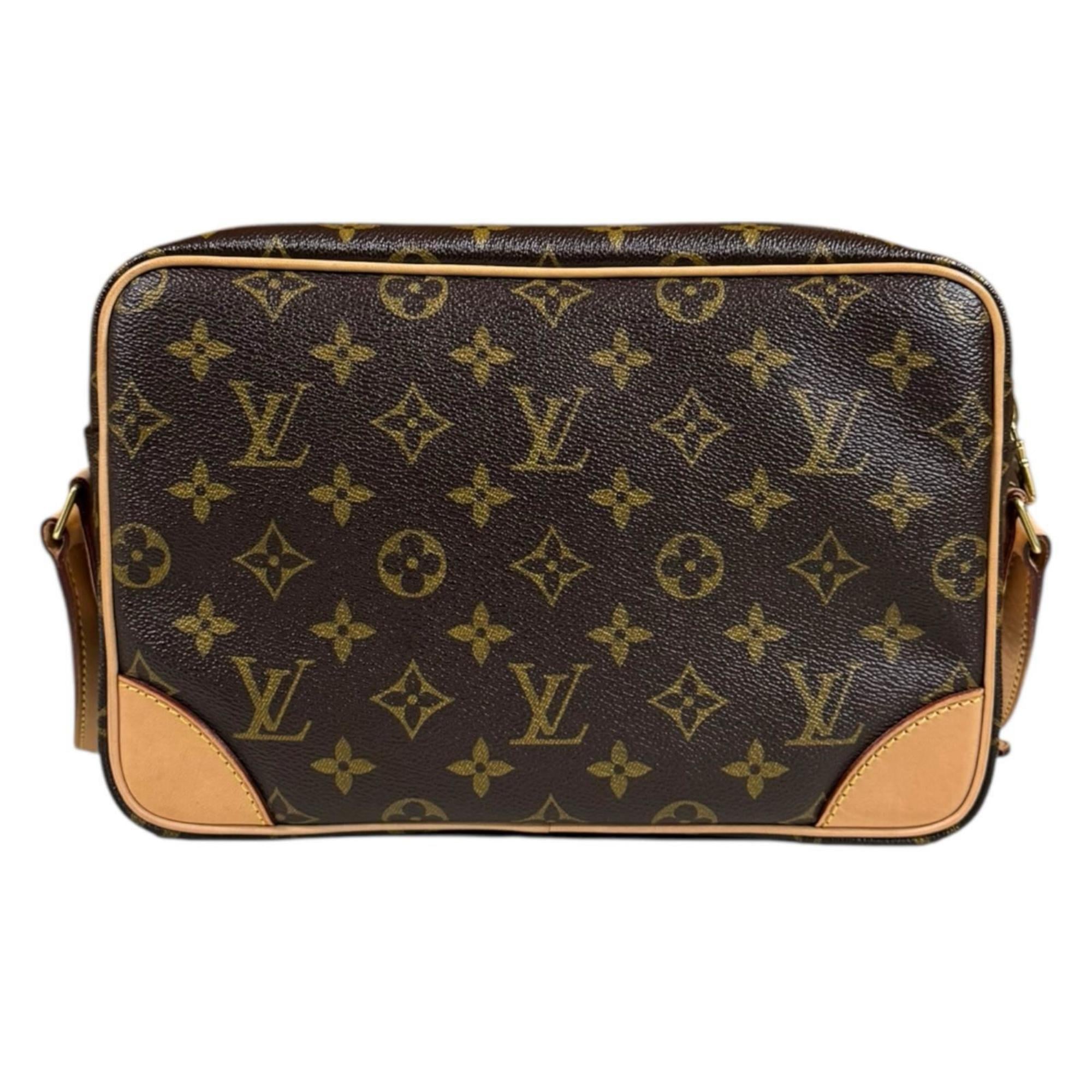 Louis Vuitton Brown Monogram Shoulder Bag