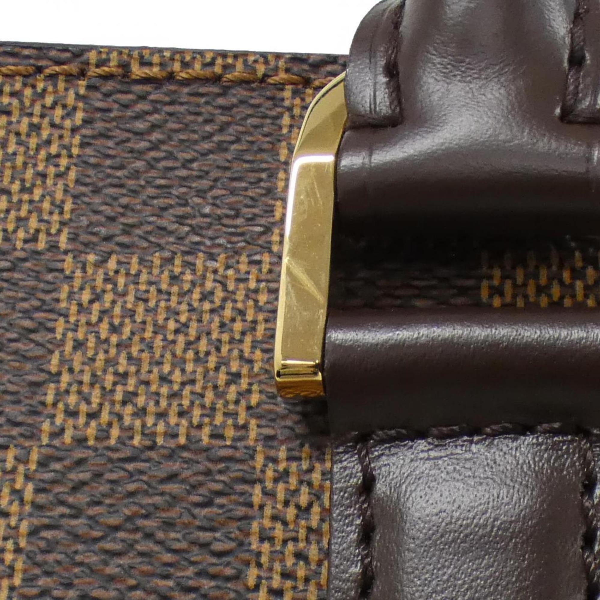 Louis Vuitton Ebene Coated Canvas Handbag
