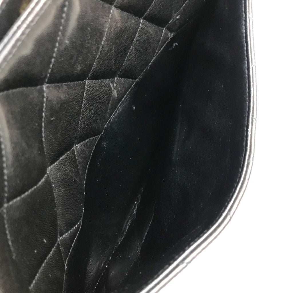 Chanel Black Leather Tote Bag