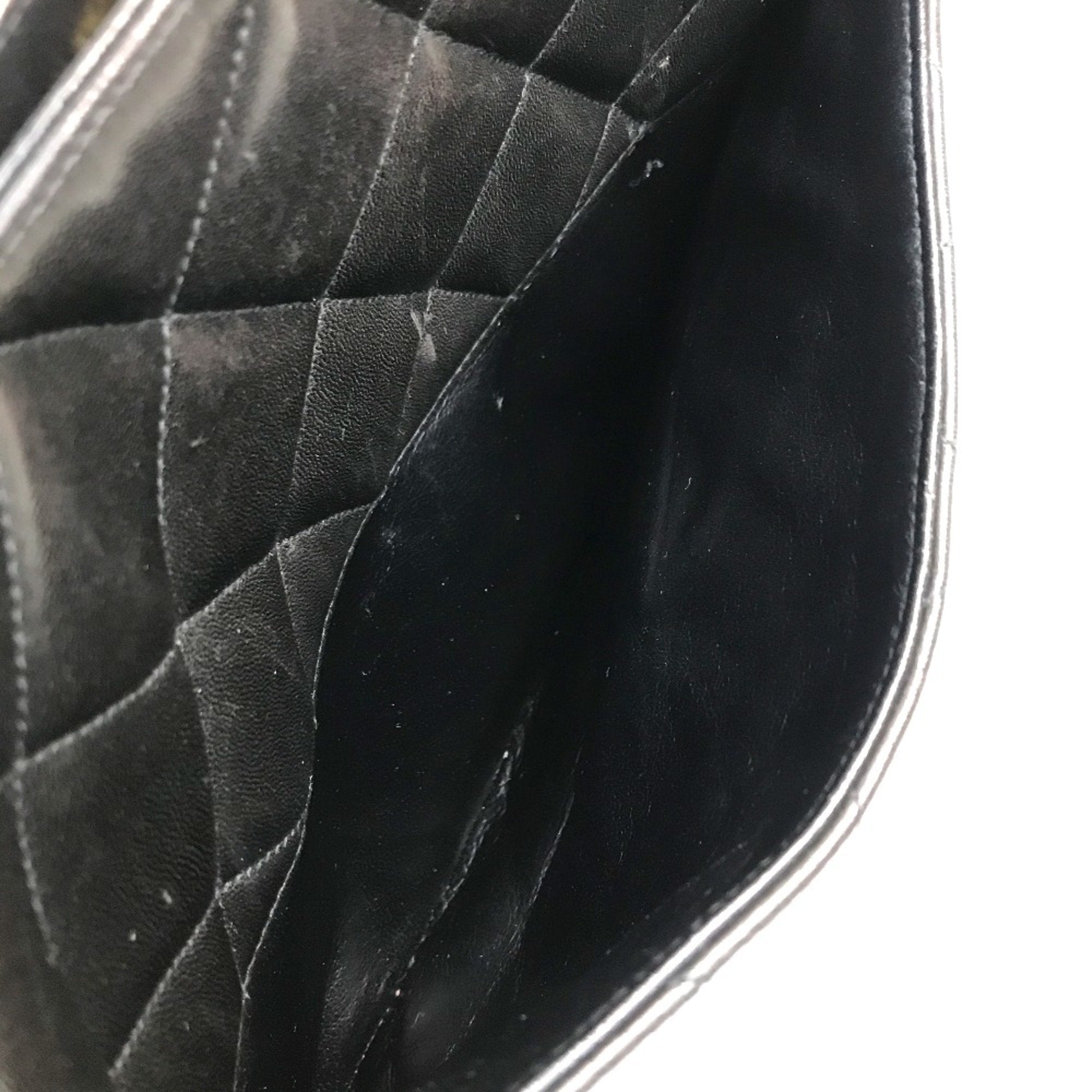 Chanel Black Leather Tote Bag