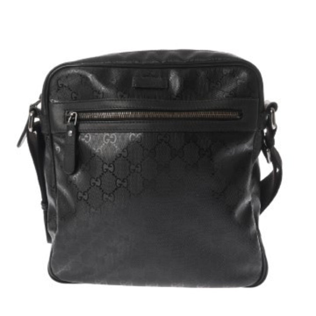 Gucci Black Pvc Shoulder Bag (Pre-Owned)