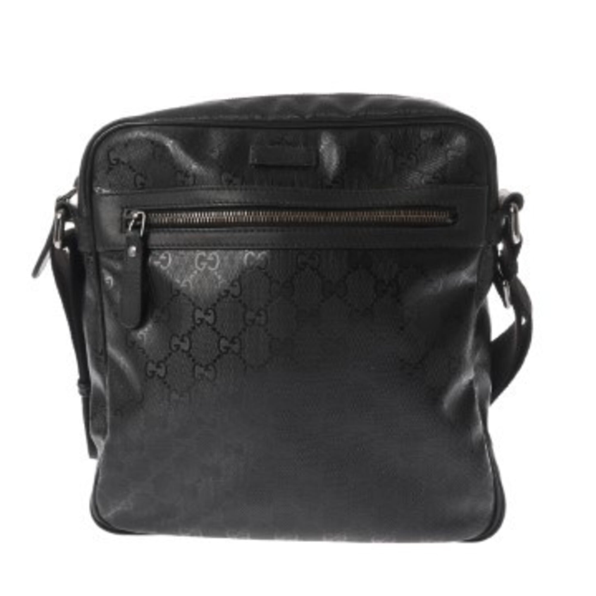 Gucci Black Pvc Shoulder Bag (Pre-Owned)