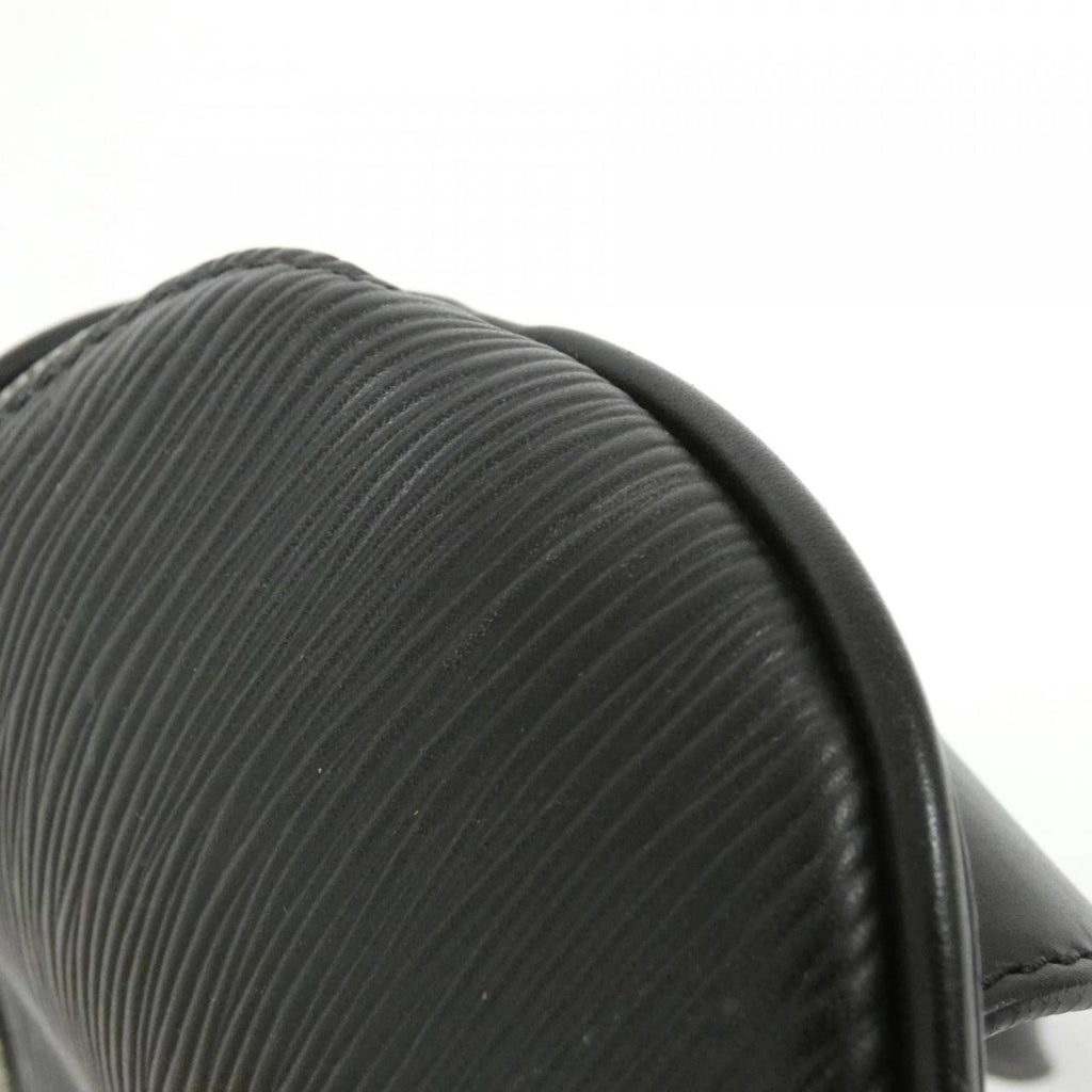 Louis Vuitton Black Leather Shoulder Bag