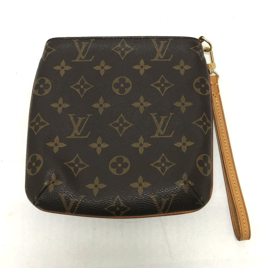 Louis Vuitton Brown Monogram Pochette Pouch