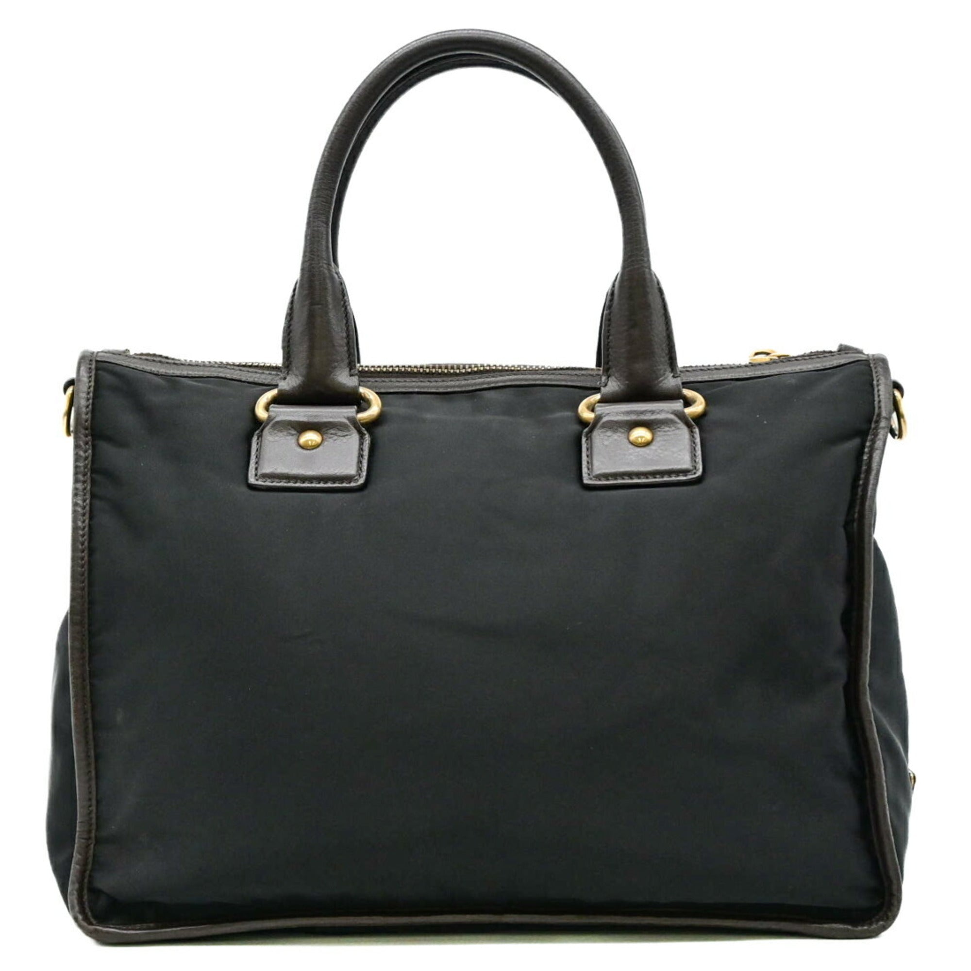 Prada Black Nylon Handbag Shoulder Bag