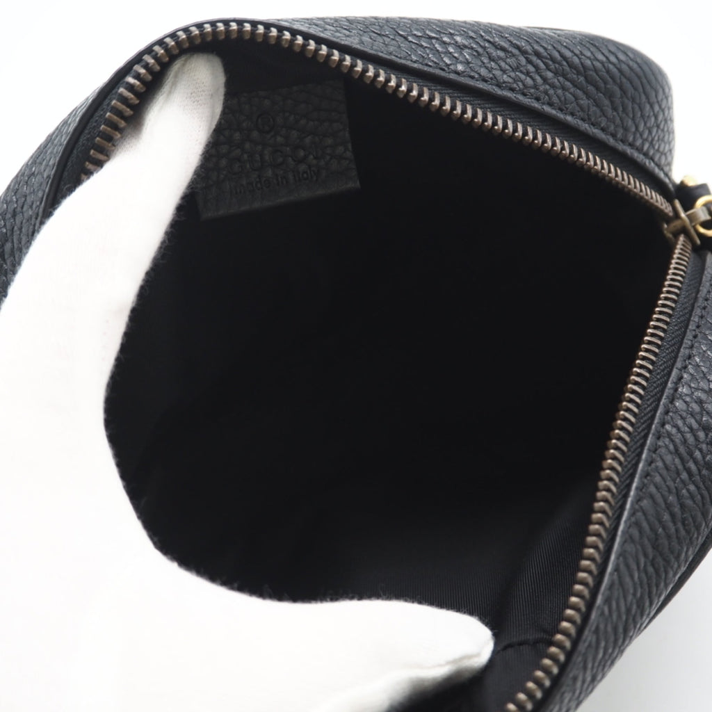 Gucci Black Leather Shoulder Bag (Pre-Owned)