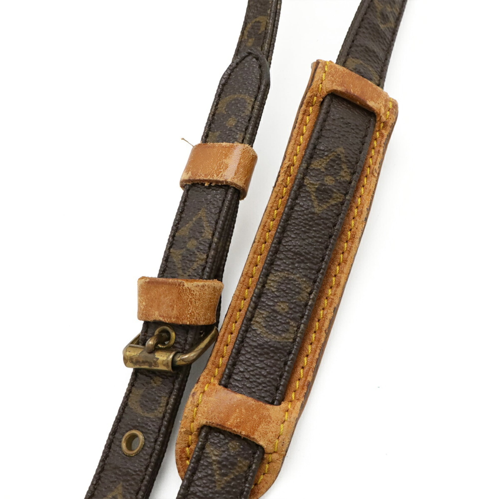 Louis Vuitton Brown Coated Canvas Pochette Shoulder Bag