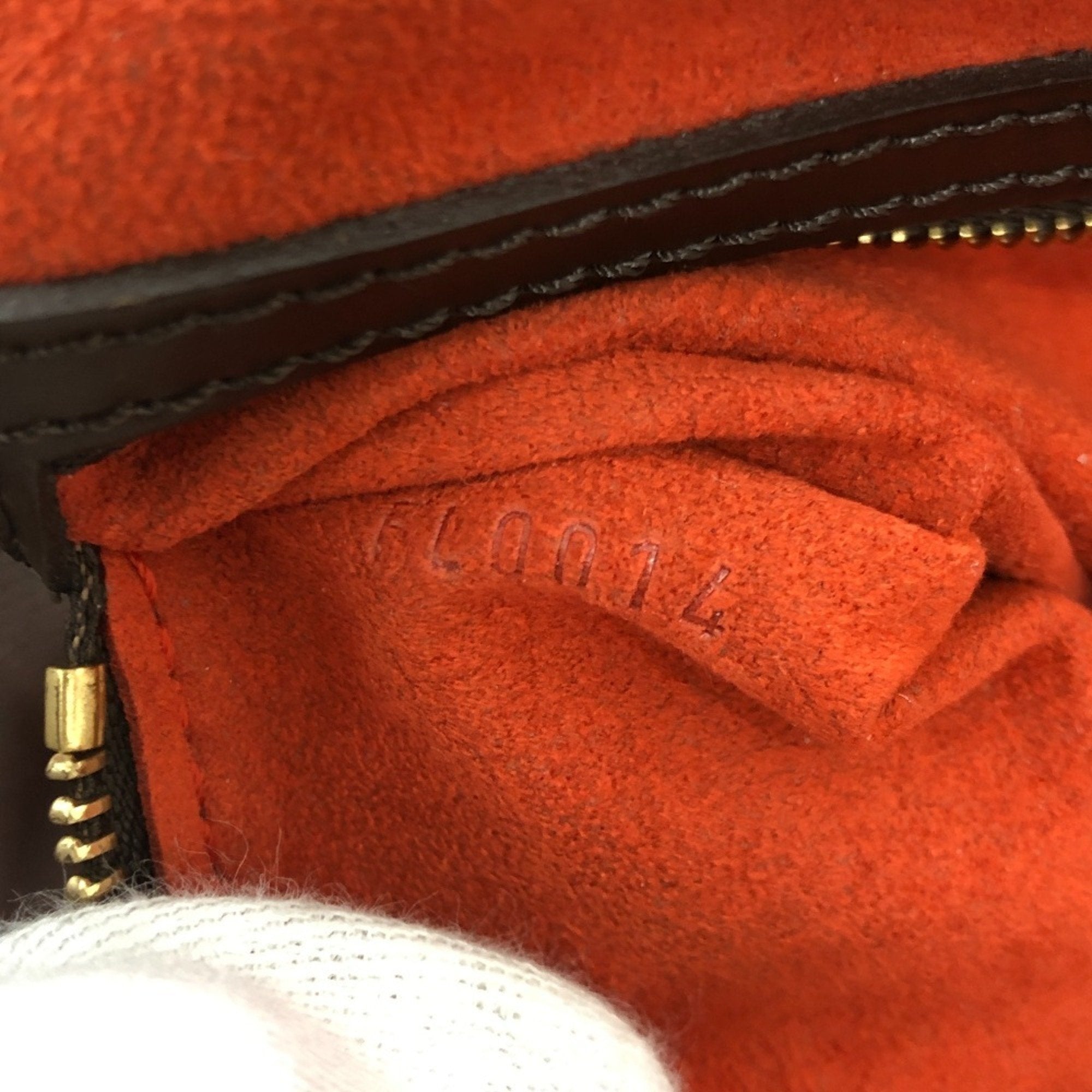 Louis Vuitton Ebene Damier Canvas Handbag Tote Bag