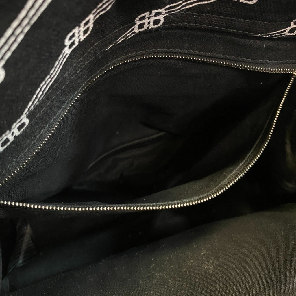 Balenciaga Black Canvas Hand