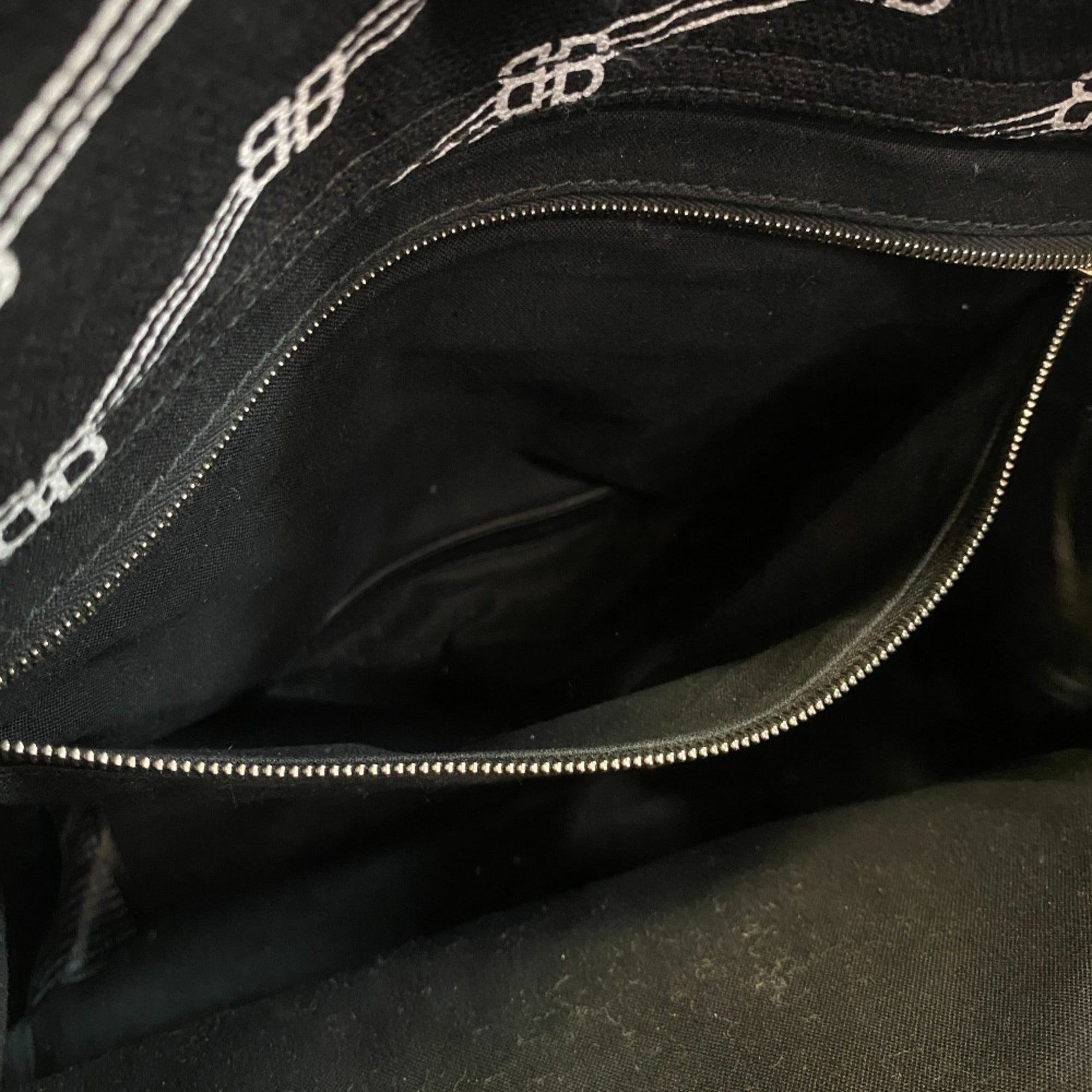Balenciaga Black Canvas Hand