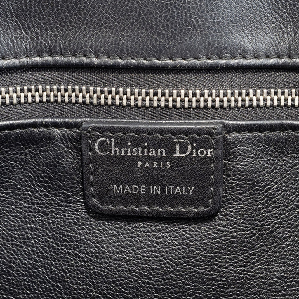 Christian Dior Black Leather Handbag (Pre-Owned)