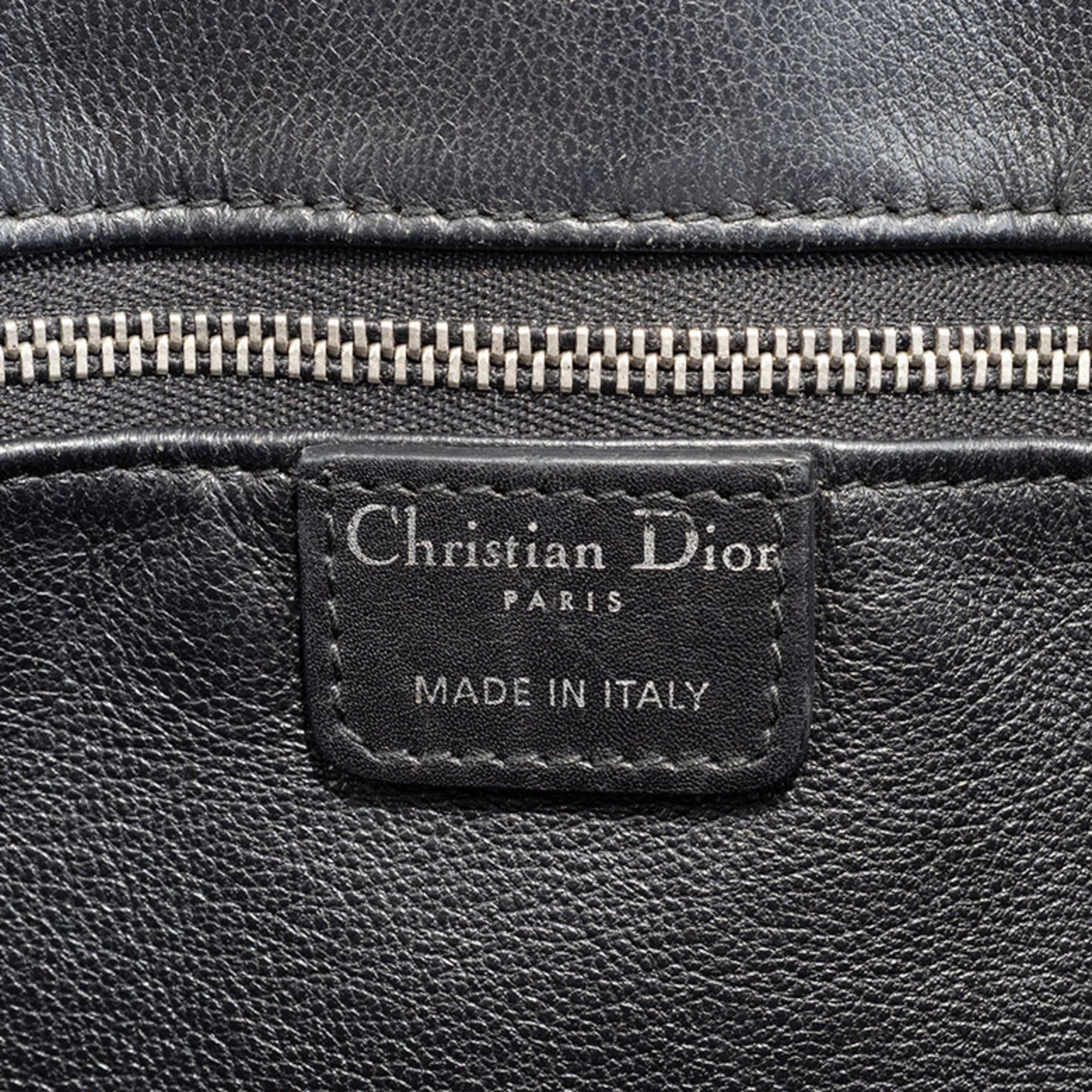 Christian Dior Black Leather Handbag (Pre-Owned)