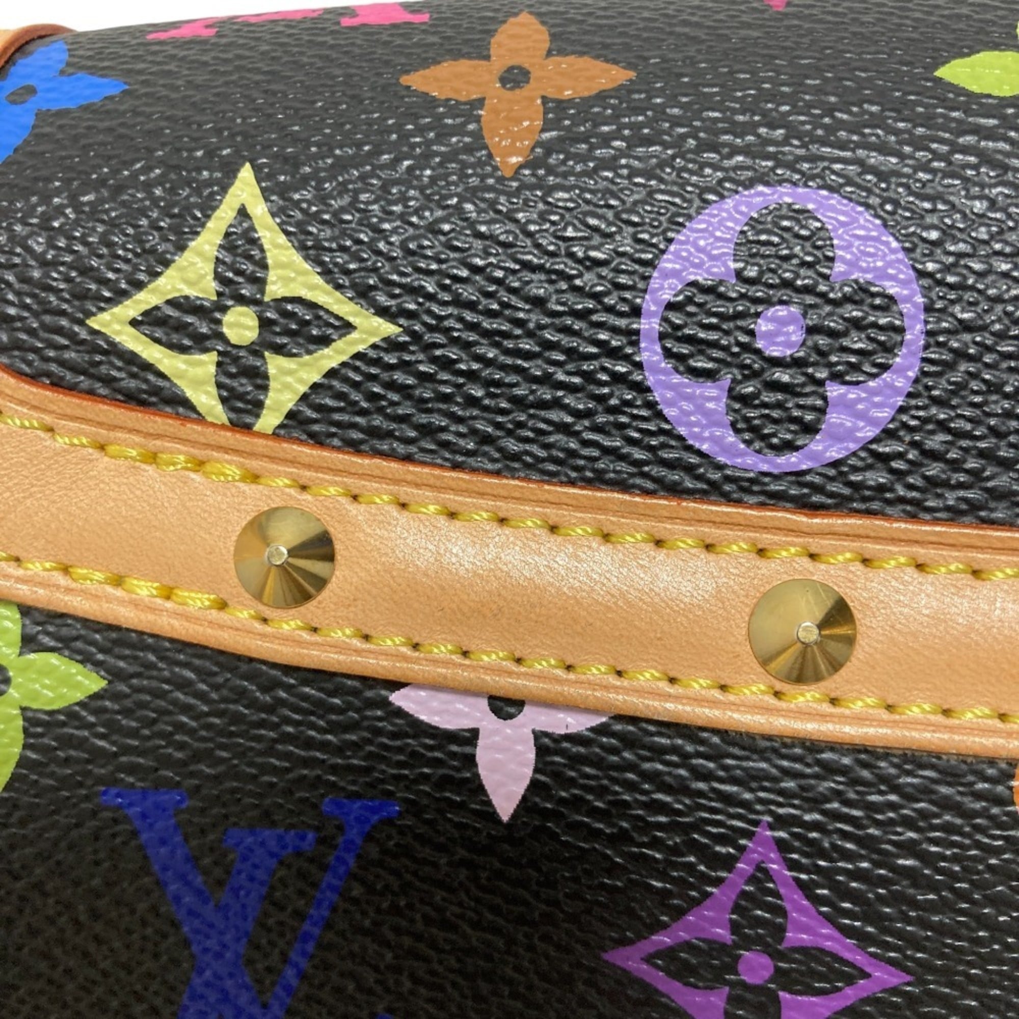 Louis Vuitton Multi-Color Noir Monogram Multicolore Shoulder Bag