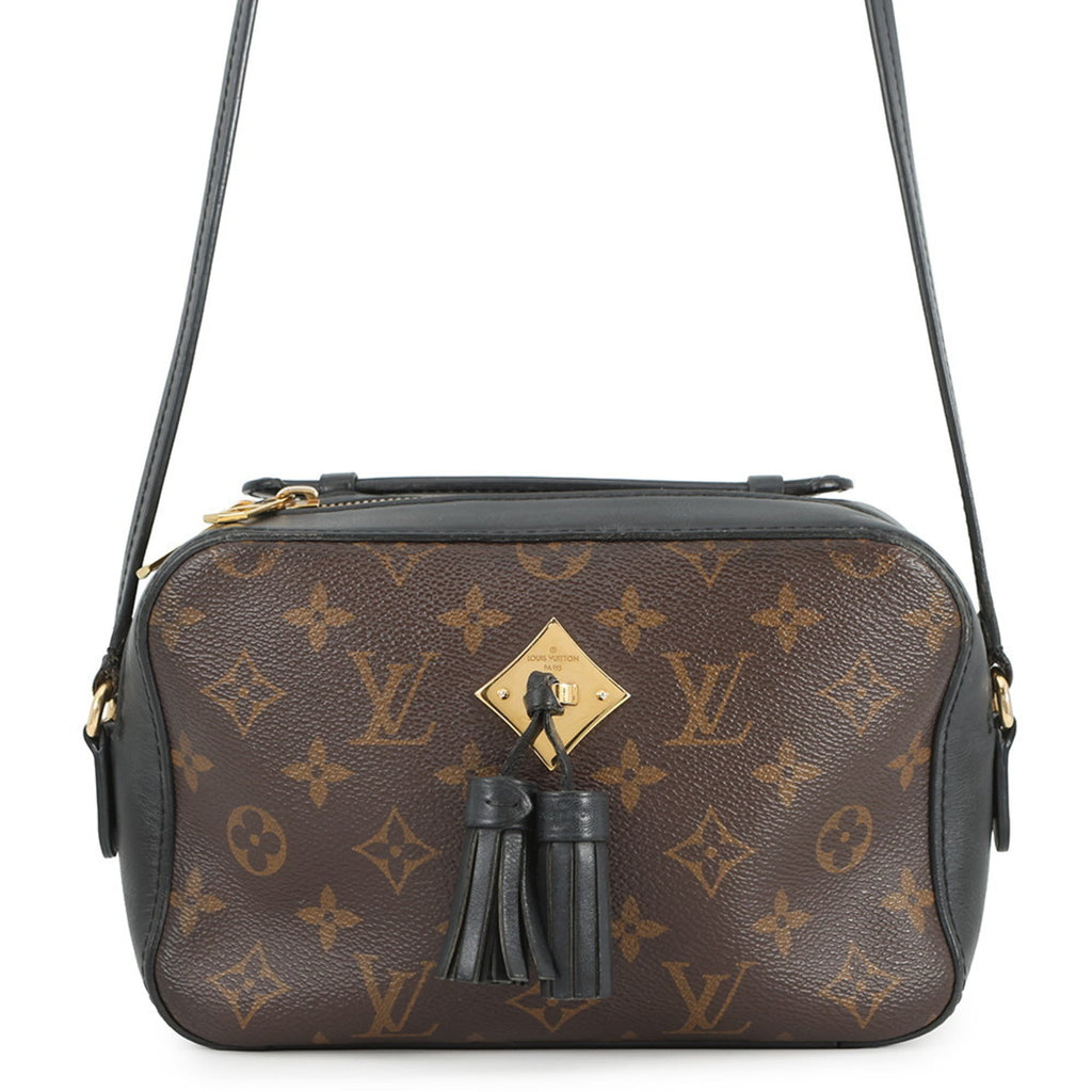 Louis Vuitton Black Monogram Noir Monogram Leather Shoulder Bag