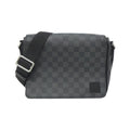 Louis Vuitton Graphite Coated Canvas Shoulder Bag