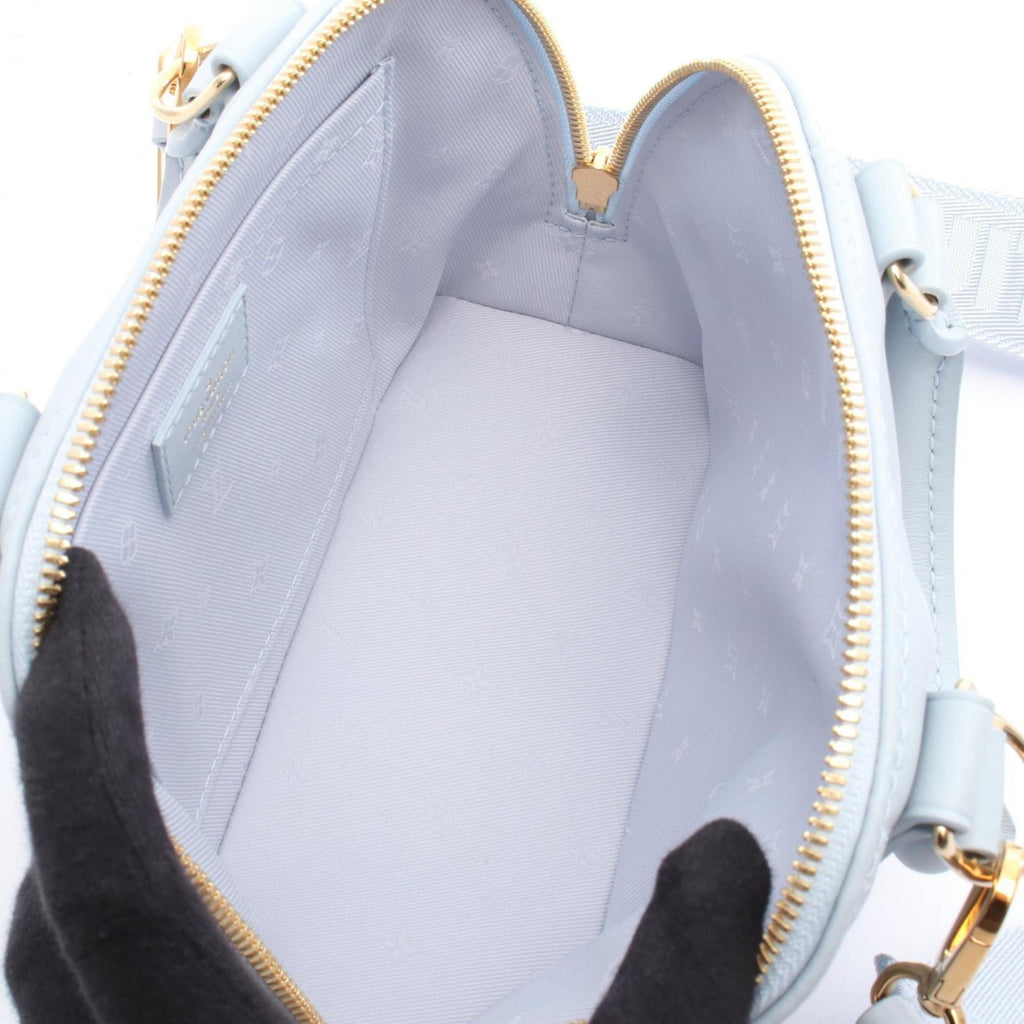 Louis Vuitton Blue Leather Handbag