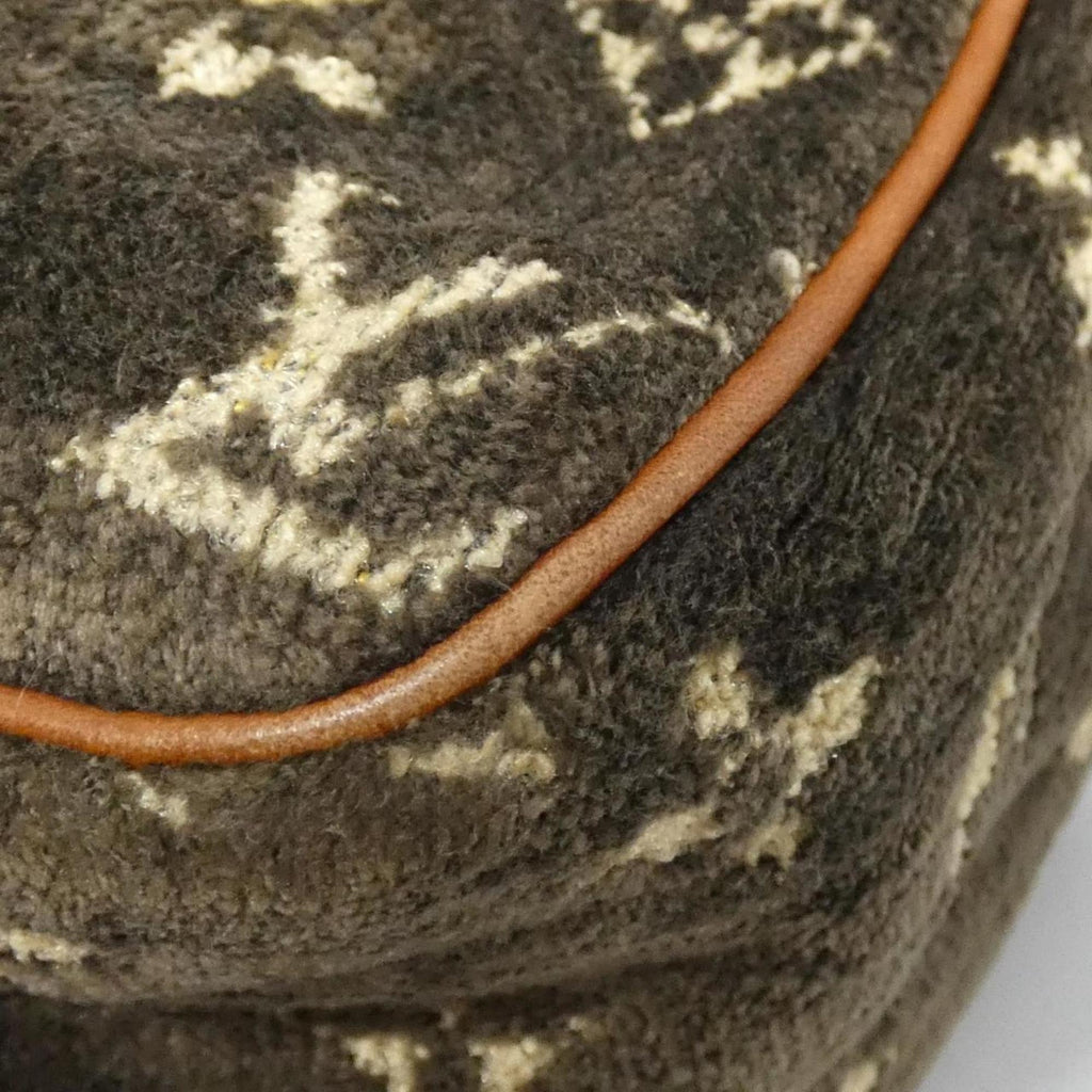 Louis Vuitton Brown Marron Pile Fabric Shoulder Bag