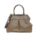 Louis Vuitton Brown Coated Canvas Handbag