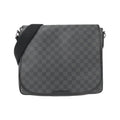 Louis Vuitton Graphite Coated Canvas Shoulder Bag