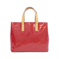 Louis Vuitton Vernis Red Color Leather Handbag