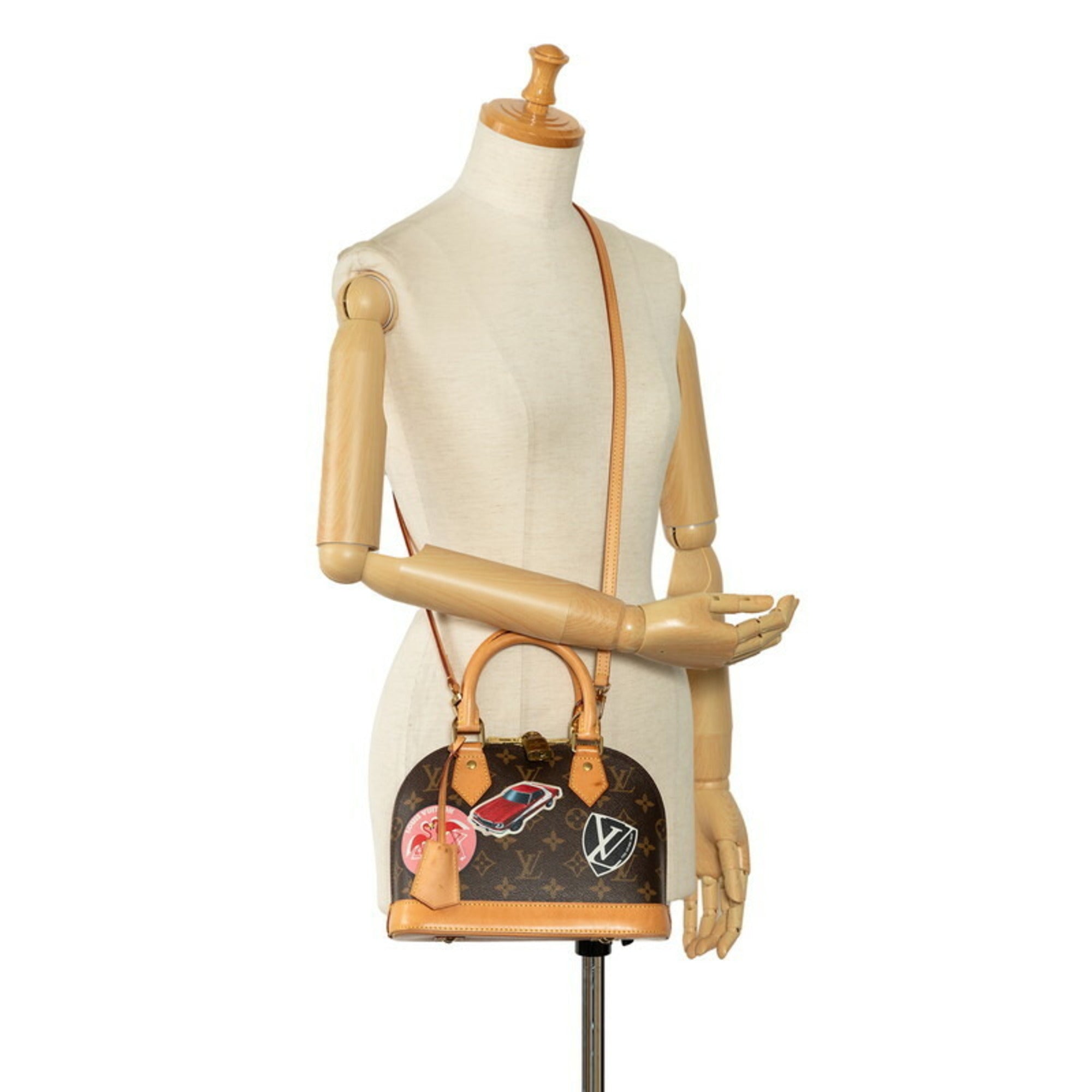 Louis Vuitton Monogram Brown Monogram Multi-Color Red Color Monogram Handbag Shoulder Bag