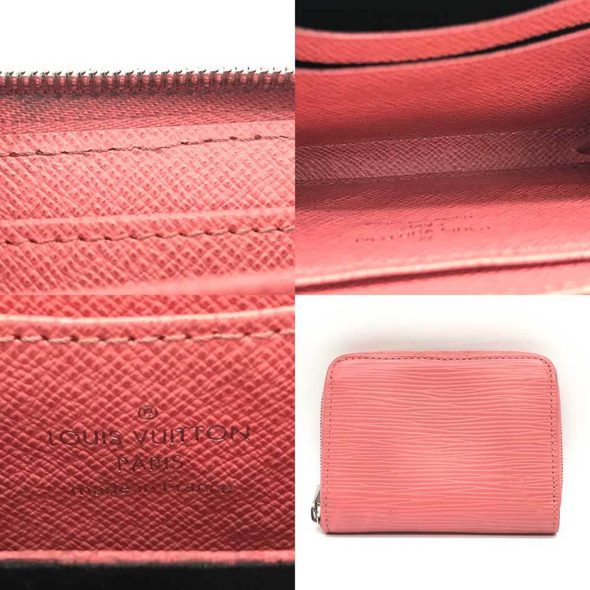Louis Vuitton Epi Corail Pink Epi Leather Coin Purse/Coin Case