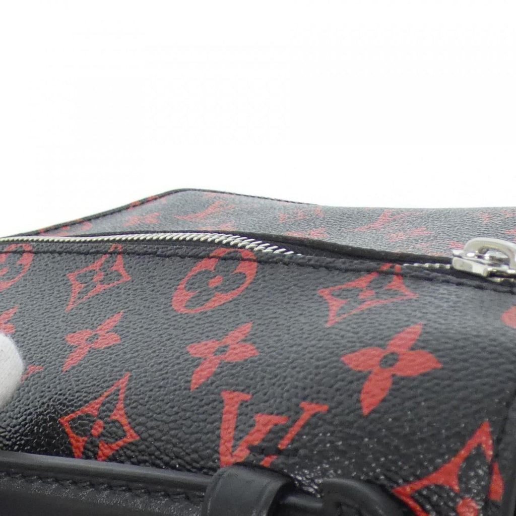 Louis Vuitton Black Rouge Coated Canvas Handbag Pochette