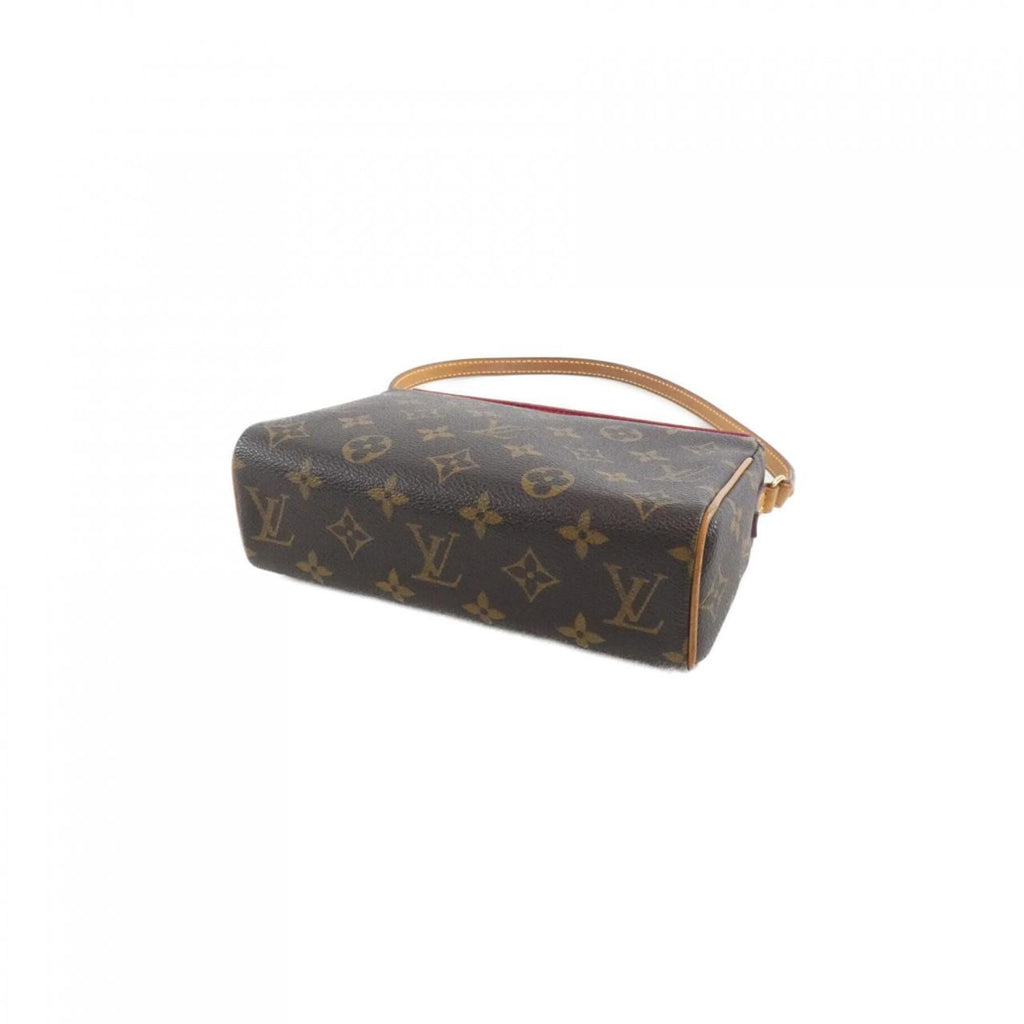 Louis Vuitton Marron Coated Canvas Handbag