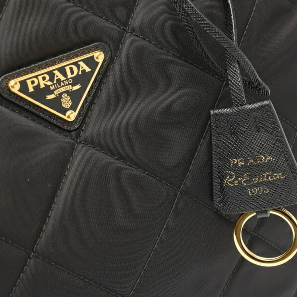 Prada Black Nylon Shoulder Bag Tote Bag