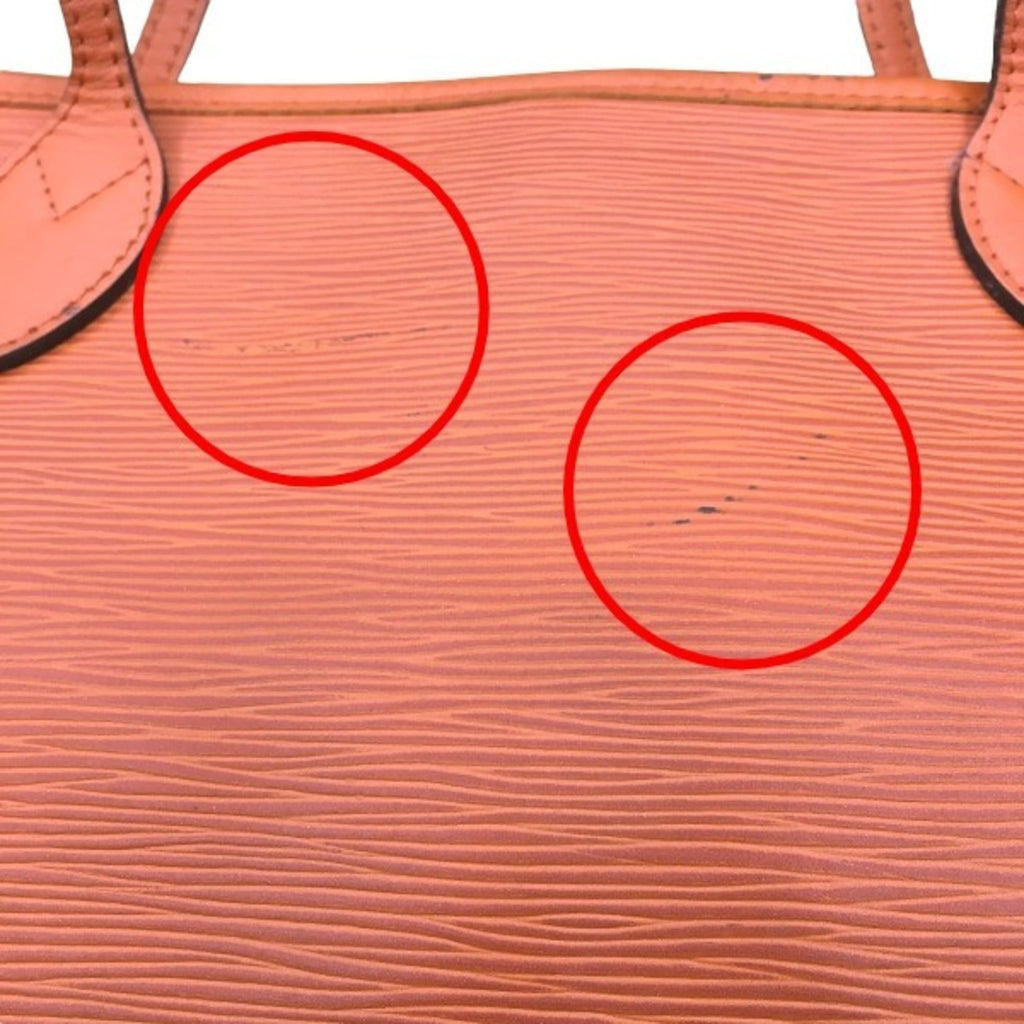 Louis Vuitton Orange Epi Leather Tote Bag