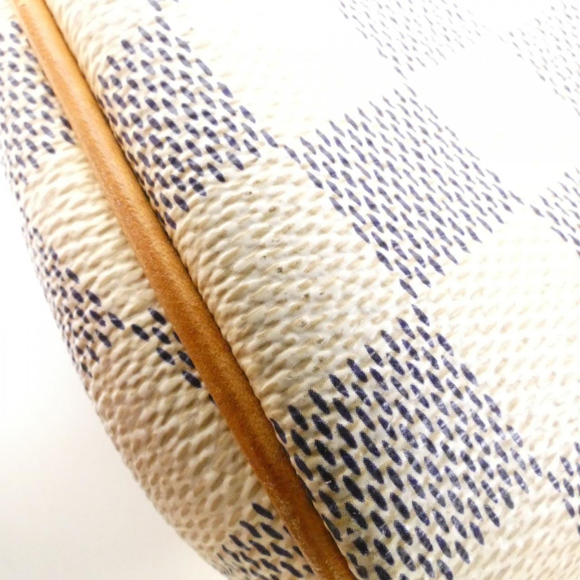 Louis Vuitton Azur White Coated Canvas Shoulder Bag