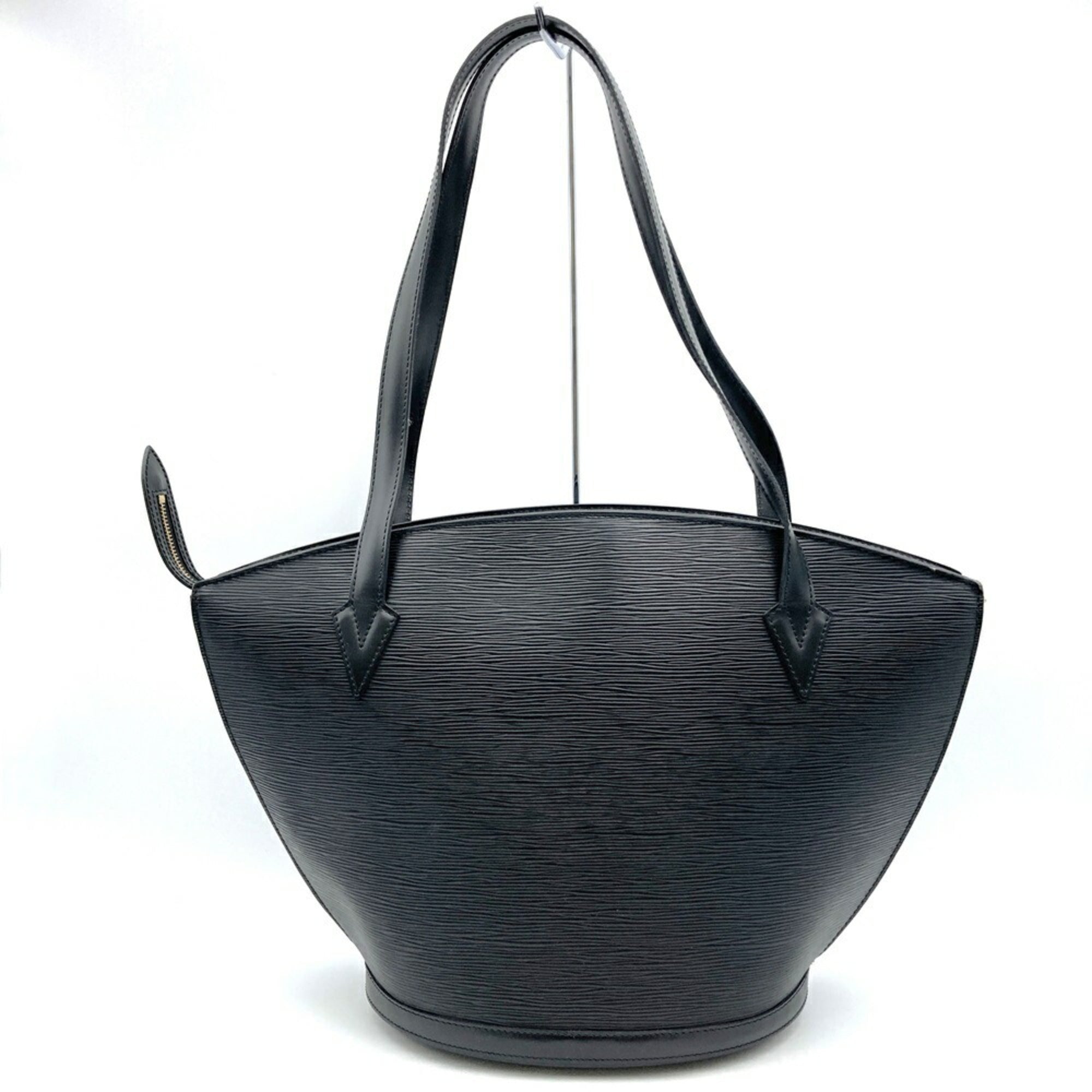 Louis Vuitton Black Noir Epi Leather Shoulder Bag