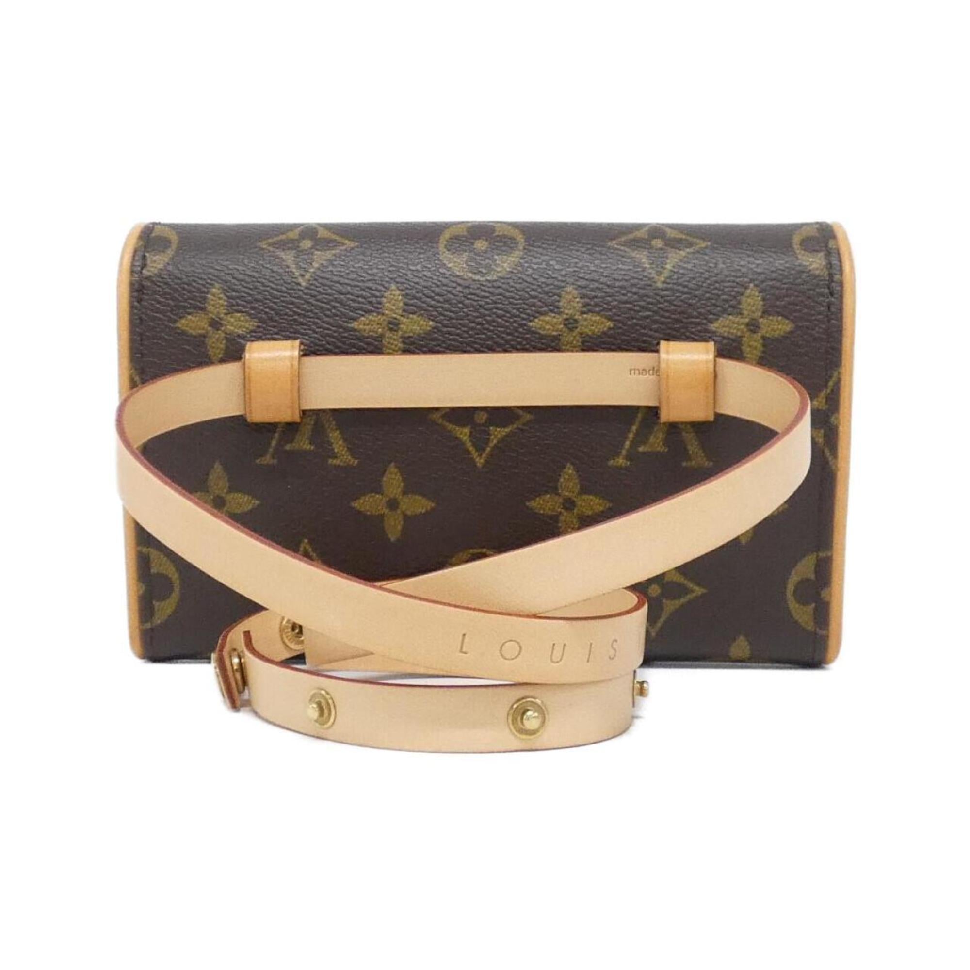 Louis Vuitton Marron Coated Canvas Fanny Pack Pochette