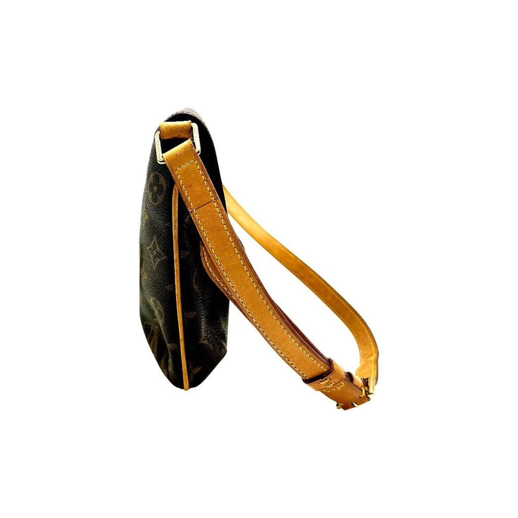 Louis Vuitton Brown Monogram Canvas Shoulder Bag
