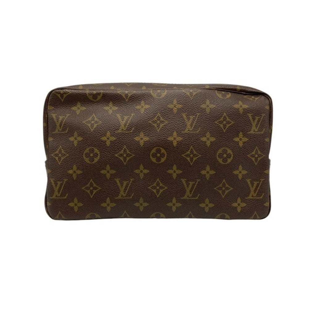 Louis Vuitton Brown Pvc Clutch Bag