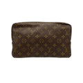Louis Vuitton Brown Pvc Clutch Bag