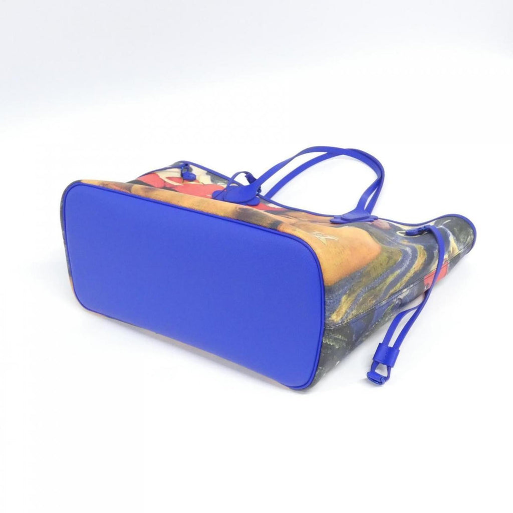 Louis Vuitton Blue Dark Blue Coated Canvas Handbag