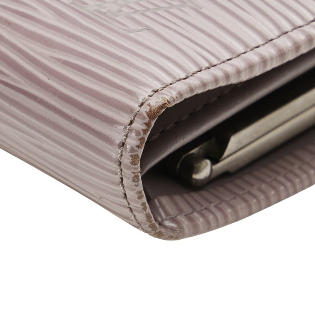 Louis Vuitton Epi Purple Leather Wallet