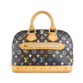 Louis Vuitton Black Coated Canvas Handbag