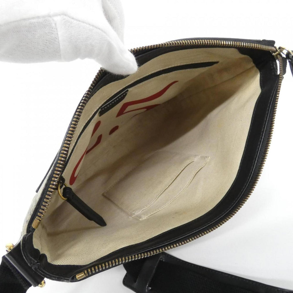 Gucci Beige Gg Supreme Canvas Shoulder Bag (Pre-Owned)