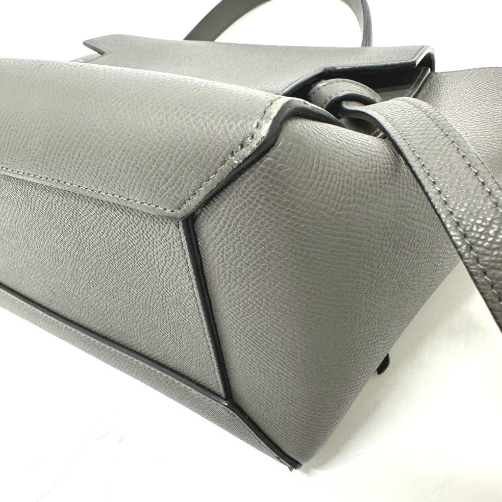 Celine Gray Leather Handbag