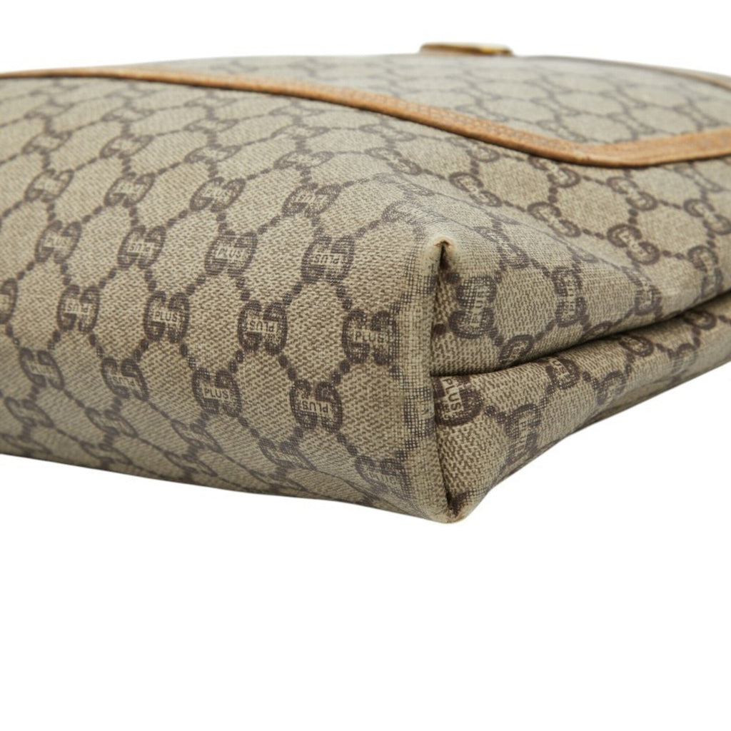 Gucci Beige Multi-Color Pvc Leather Handbag Tote Bag (Pre-Owned)