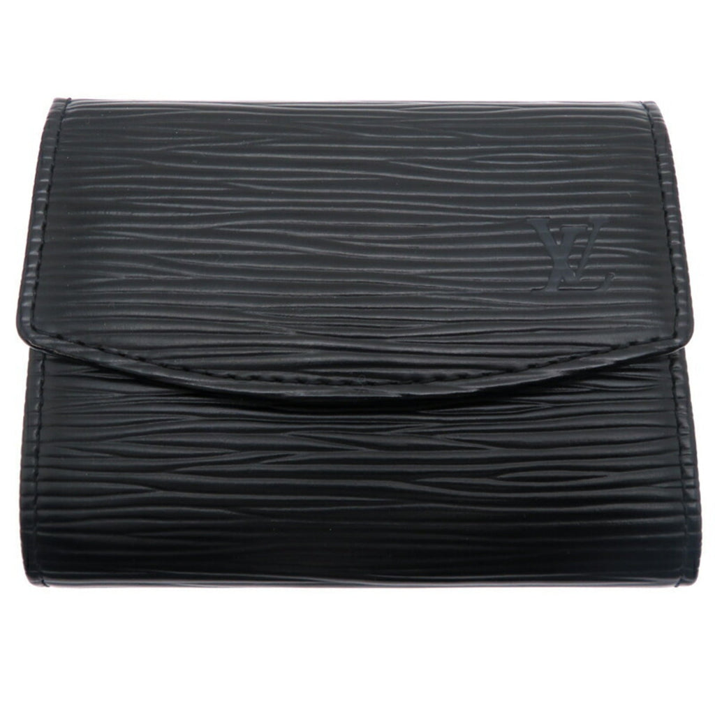 Louis Vuitton Black Epi Leather Coin Purse/Coin Case