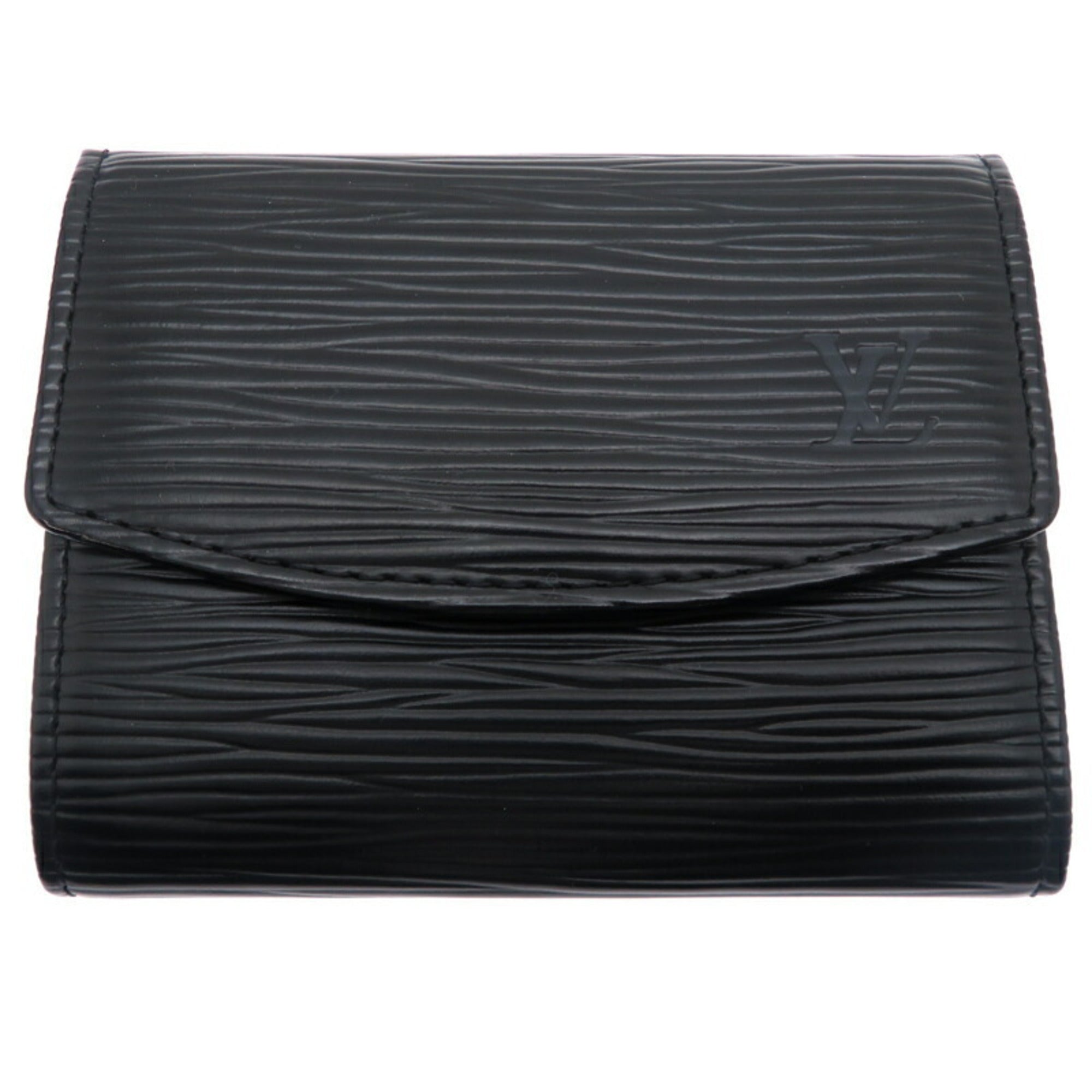 Louis Vuitton Black Epi Leather Coin Purse/Coin Case
