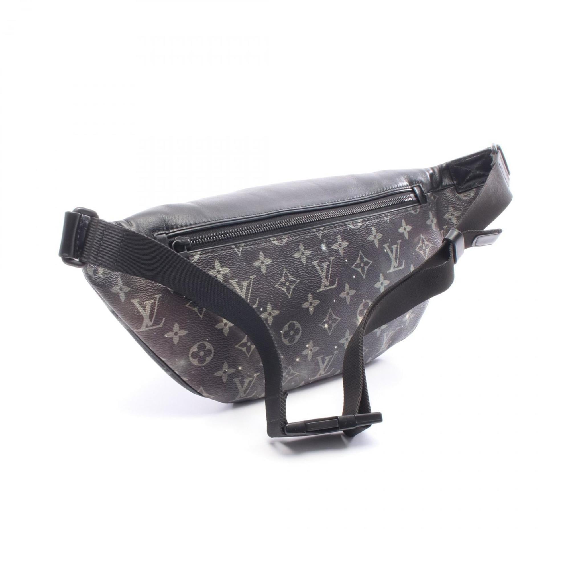 Louis Vuitton Black Multi-Color Coated Canvas Leather Fanny Pack Handbag