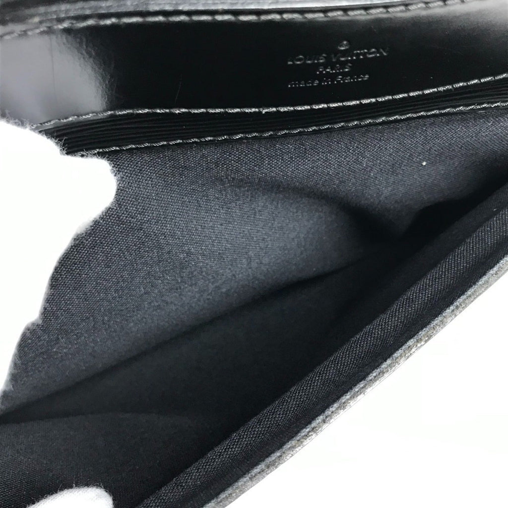 Louis Vuitton Black Galle Noir Epi Leather Briefcase Handbag Tote Bag