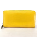 Louis Vuitton Yellow Leather Long Wallet